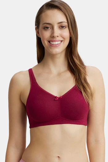 Buy Jockey  Moulded Cup Firm Support Everyday Bra - Beet Red